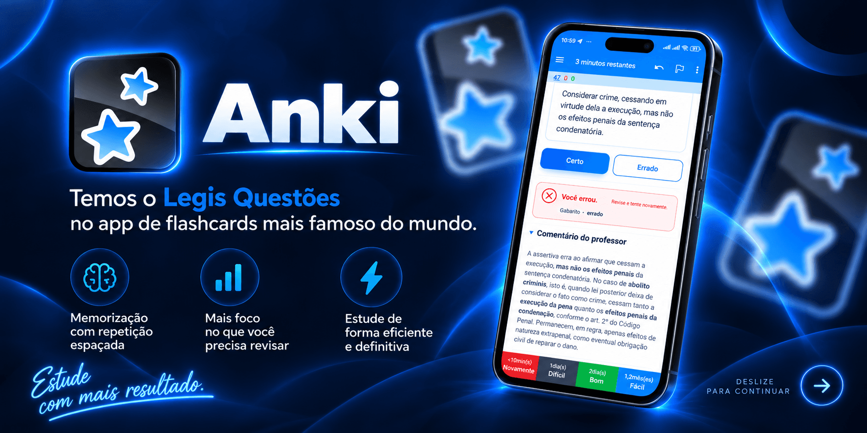 Anki com Legis Questões