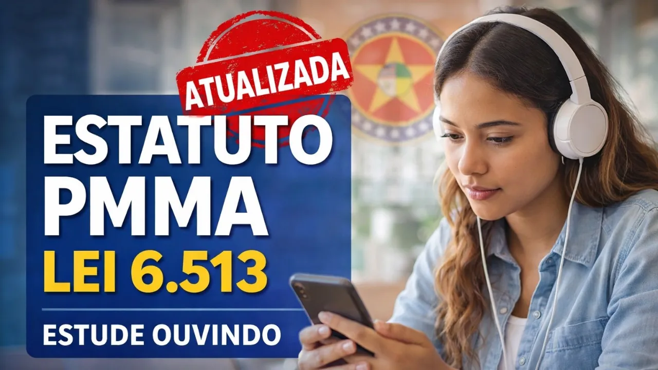 Capa de Lei Estadual 6.513 ( Estatuto Dos Policiais Militares do Maranhão)